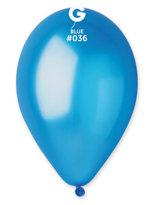 Gemar Balón metalický - karibská modrá 28 cm