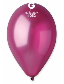 SMART Balonky metalické 1 ks bordo - průměr 26 cm