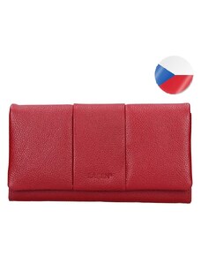 Dámská kožená peněženka LAGEN Nicol - červená