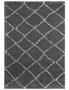Mint Rugs - Hanse Home koberce Kusový koberec Allure 104403 Darkgrey/Cream - 80x150 cm