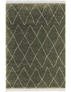 Mint Rugs - Hanse Home koberce Kusový koberec Desire 104402 Olive-Green/Cream - 80x150 cm