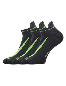 3PACK ponožky VoXX tmavě šedé (Rex 10)