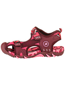 Dětská letní obuv Alpine Pro DRUSSILO - růžovo-červená