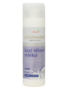 Vivaco Tělové mléko s kozím mlékem VIVAPHARM 200 ml