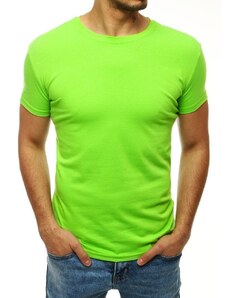 Buďchlap Jednoduché tričko v limetkové barvě