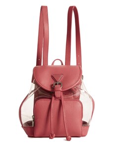 GUESS batoh Originals Lucite Backpack růžový, 12365