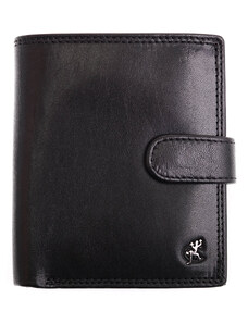 Pánská kožená peněženka Cosset 4408 Komodo černá
