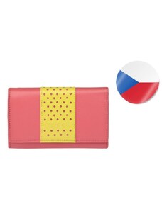 Dámská kožená peněženka LAGEN Lada - růžová