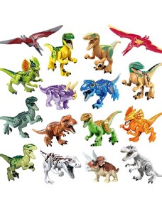 Figurky Jurský Svět Dinosauři 16 ks