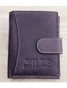 Pánská kožená peněženka s přezkou Wild´s Collection brown