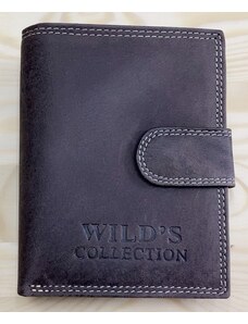 Pánská kožená peněženka s přezkou Wild´s Collection brown