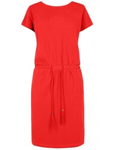 Dámské šaty Joline červené, Velikost M, Barva Červená Volcano