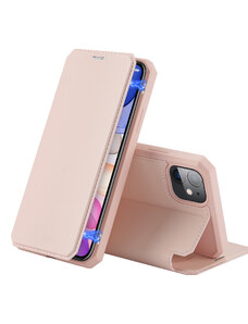 Knížkové pouzdro na iPhone 11 - DuxDucis, SkinX Pink