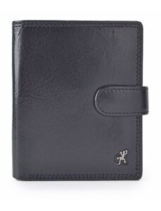 Pánská kožená peněženka Cosset černá 4408 Komodo C