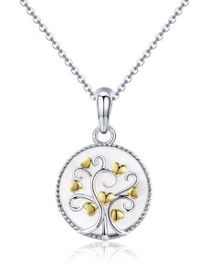 Klenoty Amber Luxusní náhrdelník strom života se srdíčky