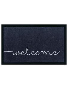 Hanse Home Collection koberce Protiskluzová rohožka Printy 104512 Anthracite/Cream - 40x60 cm