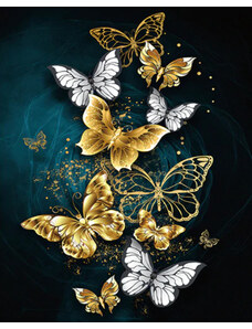 Gaira Malování podle čísel Motýli M3747YK