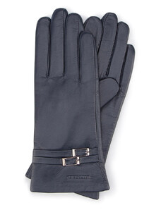 Dámské rukavice Wittchen, tmavě modrá, přírodní kůže