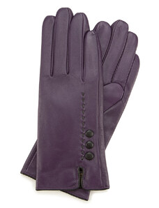 Dámské rukavice Wittchen, fialovo-černá, přírodní kůže