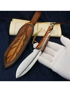 nůž lovecký Dellinger QUILL vg-10 Damascus