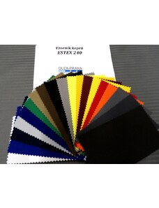 Vzorník ESTEX 240 Uni barvy