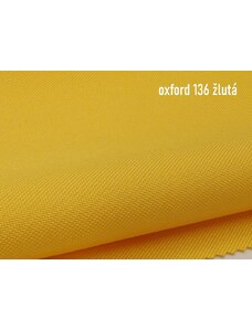 OXFORD 165/136 žlutá 160cm / METRÁŽ NA MÍRU