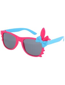 Sunmania Tmavě růžové dětské sluneční brýle "Bunny"