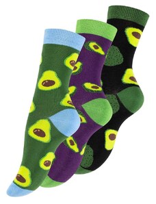 Vincent Creation Ponožky dámské Avocado - 3 páry