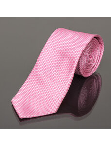 Kravata pánská AMJ kostičkovaná KU1502, růžová