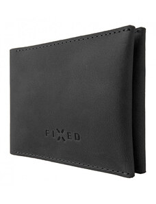 Fixed chytrá kožená peněženka Smile Wallet černá s trackerem