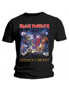 Spiral Pánské tričko Iron Maiden - Legacy of the Beast Rock Off IMTEE55MB