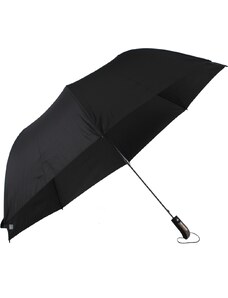 Blue Drop Maxi skládací deštník černý se zdvojenou konstrukcí