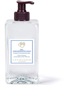 Locherber Milano – čistící gel na ruce s Aloe Vera a Tea Tree, 500 ml