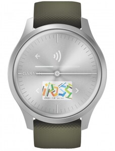 Garmin Vivomove Style, Silver-Moss Green 010-02240-21