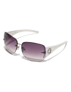 GUESS brýle Rimless Shield Sunglasses bílé, 123470