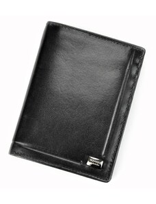 Pánská kožená peněženka Rovicky PC-101-BAR RFID černá