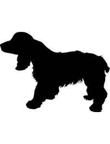 Gravon Samolepka pes - Ruský španěl