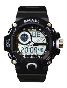 Sportovní digitální hodinky Smael 1385-W bílé