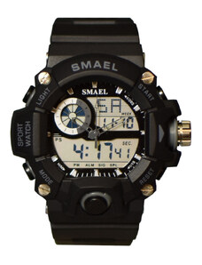 Sportovní digitální hodinky Smael 1385-W šedé