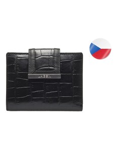 Dámská kožená peněženka LAGEN Tinna - černá