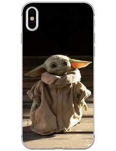 Ert Ochranný kryt pro iPhone XS / X - Star Wars, Baby Yoda 001