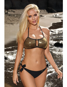 Marko Shelly Nero Swimsuit M-593 (1) Black and Gold