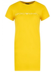 Krátké žluté dámské šaty Emporio Armani
