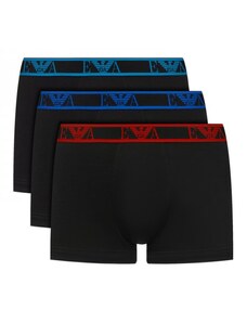 Pánské černé boxerky Emporio Armani Underwear 3pack