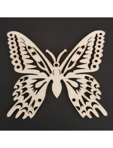 AMADEA Dřevěná dekorace motýl 6 cm