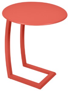 Oranžový kovový odkládací stolek Fermob Alizé Ø 48 cm