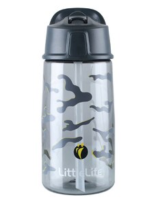 Littlelife Flip-Top Water Bottle 550ml dětská lahvička Camo