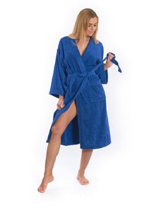 Interkontakt Dámský župan model KIMONO 03 Navy Blue