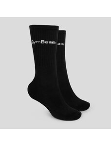 Ponožky 3/4 Socks 3Pack Black - GymBeam