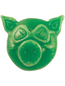 SK8 VOSK PIG WHEELS Pig Head Wax - zelená